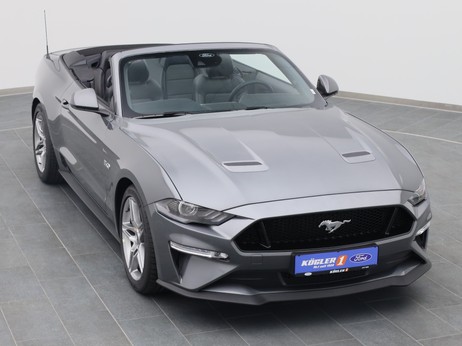  Ford Mustang GT Cabrio V8 450PS / Premium 4 / Magne in Carbonized Gray 
