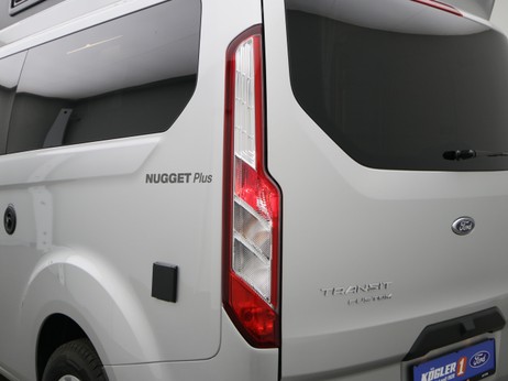 Ford Transit Nugget Plus Hochdach 185PS / Sicht-P3 in Polar Silber 