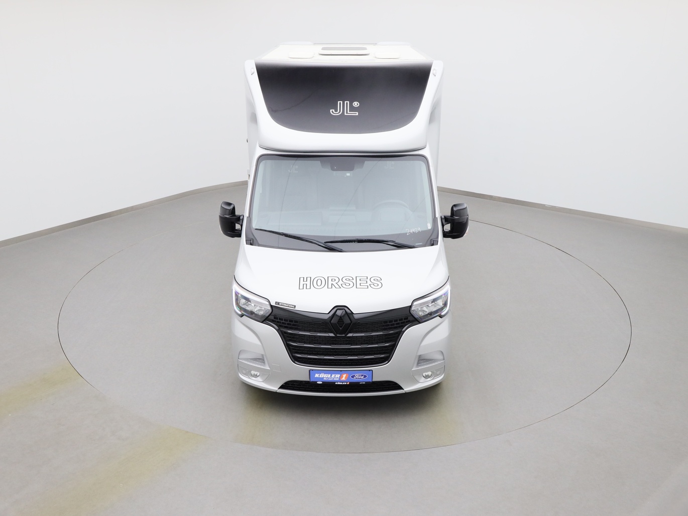  Renault Master Pferdetransporter Jach Exklusiv 180PS Aut in Silber 