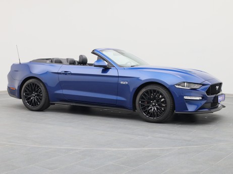  Ford Mustang GT Cabrio V8 450PS Aut. / Premium 2 in Atlas Blau 