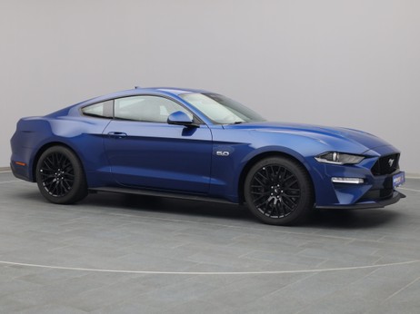  Ford Mustang GT Coupé V8 450PS / Premium 2 in Atlas Blau 