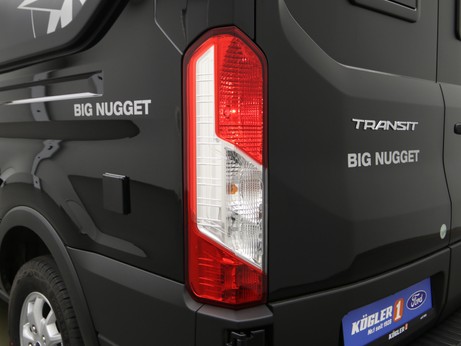  Ford Transit Big Nugget 185PS / Sicht-P3 / Klima in Obsidianschwarz 