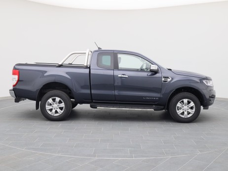  Ford Ranger Extrakab. Limited 213PS Aut. / Rollo in Royal Grau von Rechts