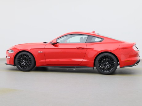  Ford Mustang GT Coupé V8 450PS / Premium 2 / B&O in Race-rot von Links