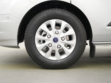  Ford Transit Nugget Aufstelldach 185PS / Sicht-P3 in Polar Silber 
