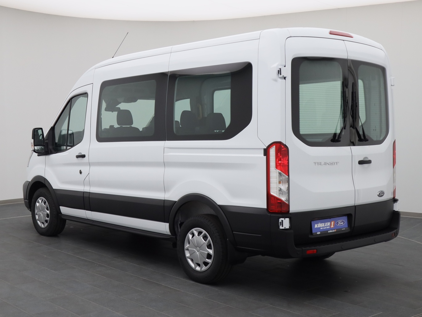  Ford Transit Kombi 350 L2H2 Trend 130PS Aut. in Weiss 