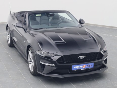  Ford Mustang GT Cabrio V8 450PS / Premium 4 in Iridium Schwarz 