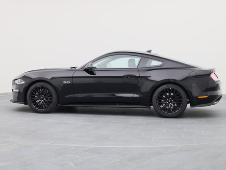  Ford Mustang GT Coupé V8 450PS / Premium 2 / B&O in Iridium Schwarz von Links