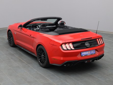  Ford Mustang GT Cabrio V8 450PS / Premium 2 / Magne in Race-rot 