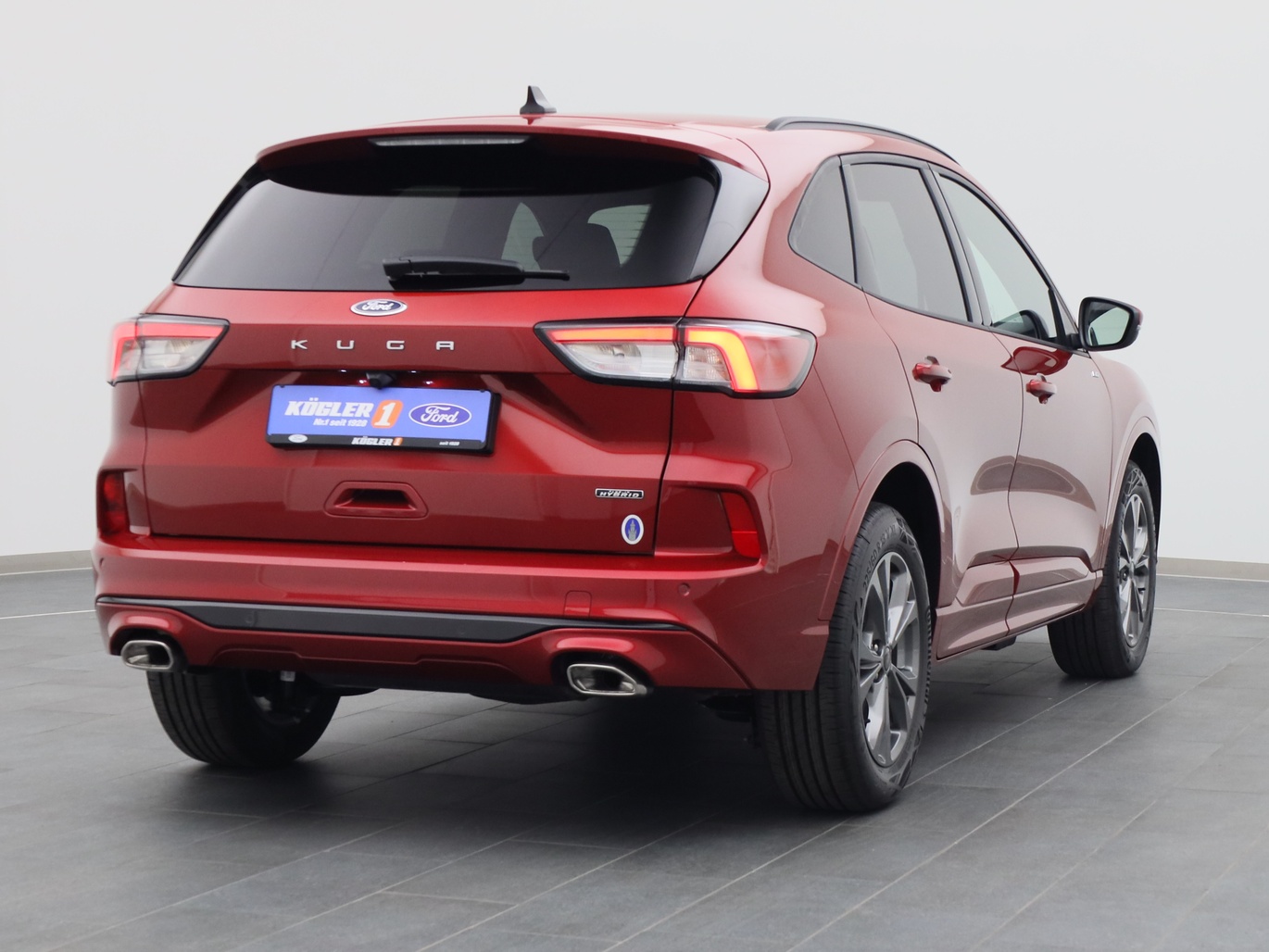  Ford Kuga ST-Line X 225PS Plug-in-Hybrid Aut. in Lucid Rot 