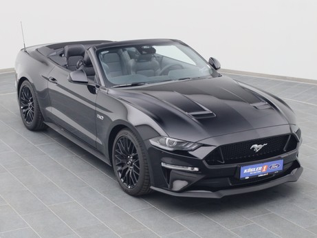  Ford Mustang GT Cabrio V8 450PS / Premium 2 / Magne in Iridium Schwarz 