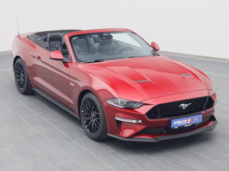  Ford Mustang GT Cabrio V8 450PS / Premium 2 / Magne in Lucid Rot 