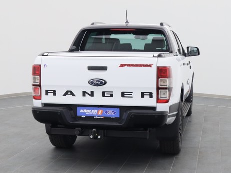  Ford Ranger DoKa Stormtrak 212PS / AHK / PDC in Frost-weiß 