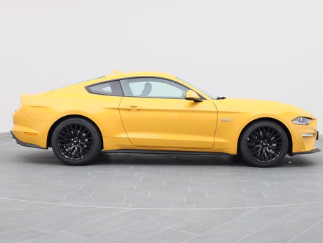  Ford Mustang GT Coupé V8 450PS / Premium 2 / B&O in Cyber Orange von Rechts
