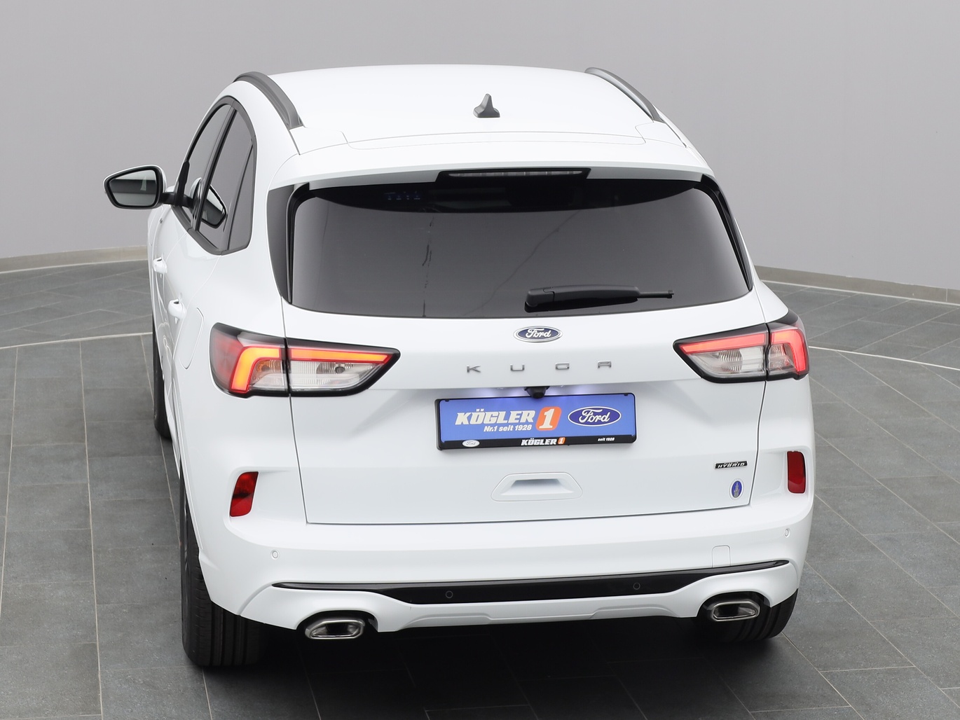  Ford Kuga ST-Line 225PS Plug-in-Hybrid Aut. in Weiss 
