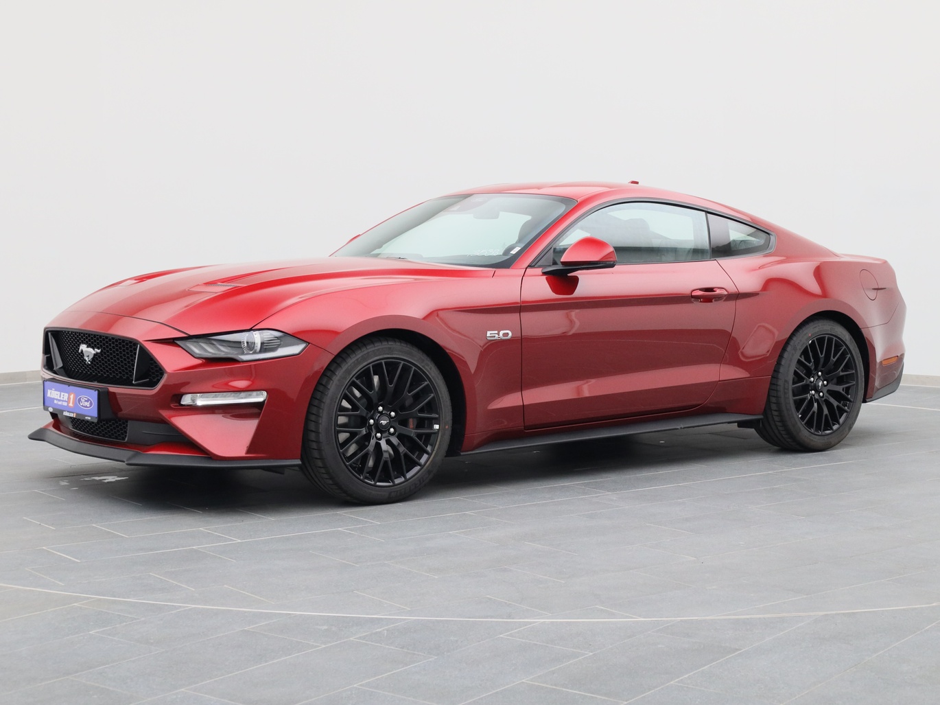  Ford Mustang GT Coupé V8 450PS / Premium 2 / B&O in Lucid Rot 