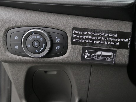  Ford Transit Nugget Aufstelldach 185PS / Sicht-P3 in Magnetic Grau 