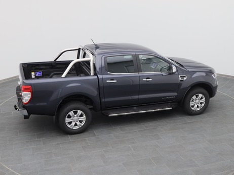  Ford Ranger DoKa Limited 213PS Aut. / AHK / PDC in Sea Grey 